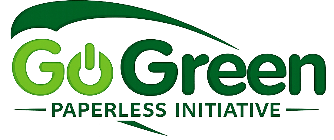 Go Green Paperless Initiative